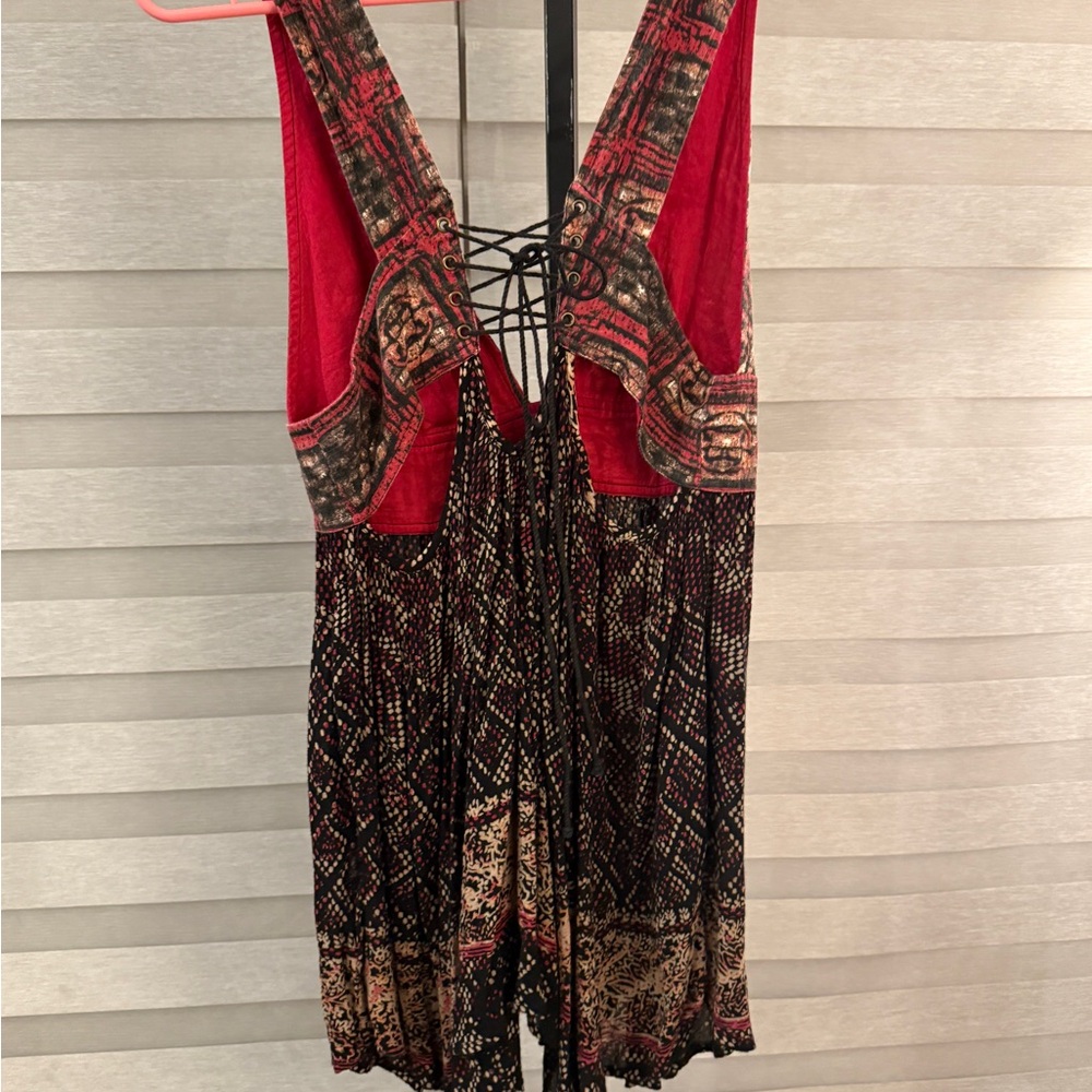 Free People boho summer mini dress